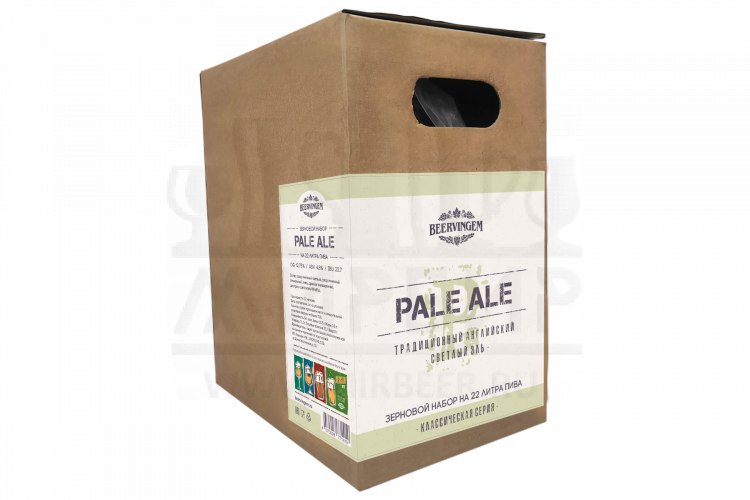 Комплект   Зерновых наборов Beervingem "Pale Ale" на 44 л пива