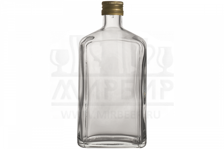 Бутылка стеклянная "Флинт" с пробкой, 0,5 л