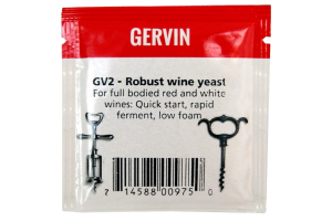 Винные дрожжи Gervin "Robust Wine GV2", 5 г